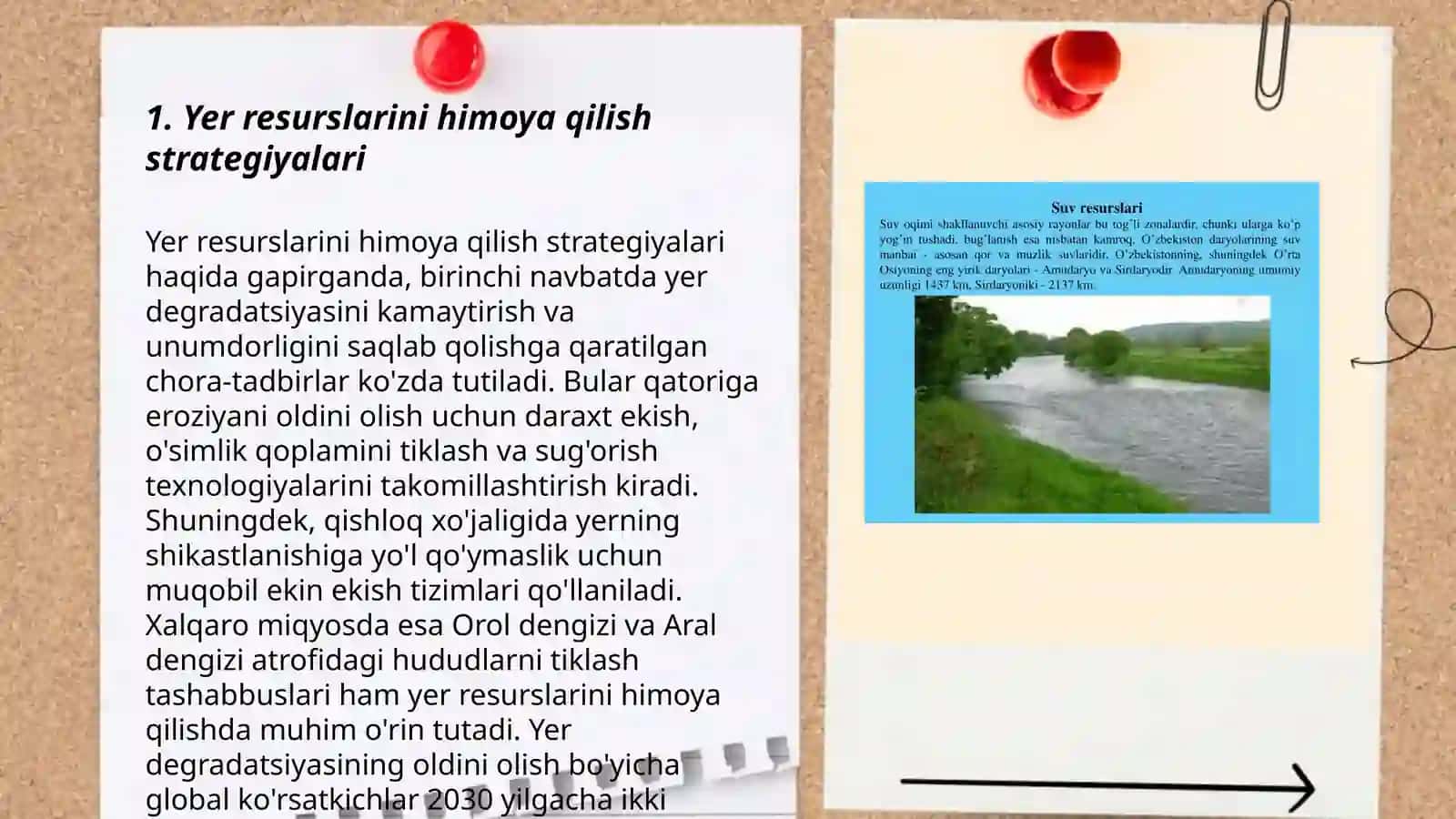 Yer va suv resurslarini muhofaza qilish tadbirlari 3
