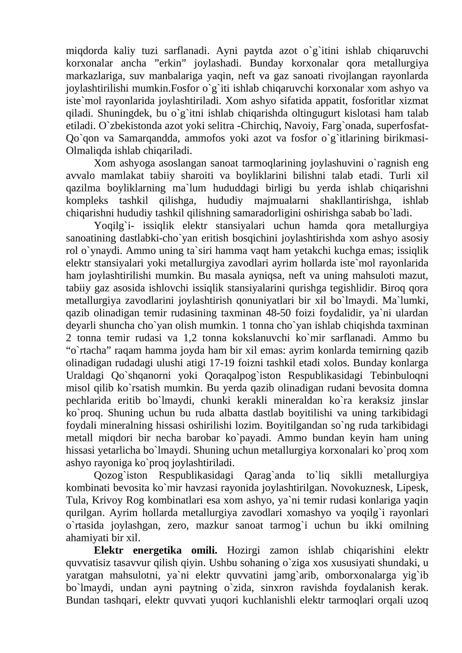 Sanoat rivojlanishining ijtimoiy- iqtisidiy omillari 3