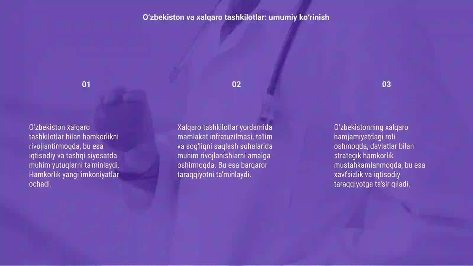 O‘zbekiston va xalqaro tashkilotlar 3