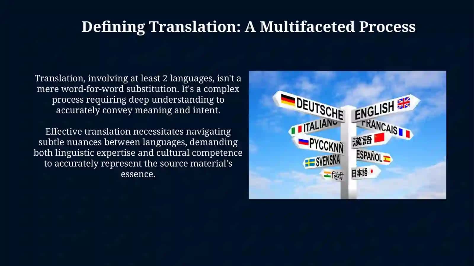 Fundamentals of Translation: Linguistic & Non-Linguistic Challenges 3