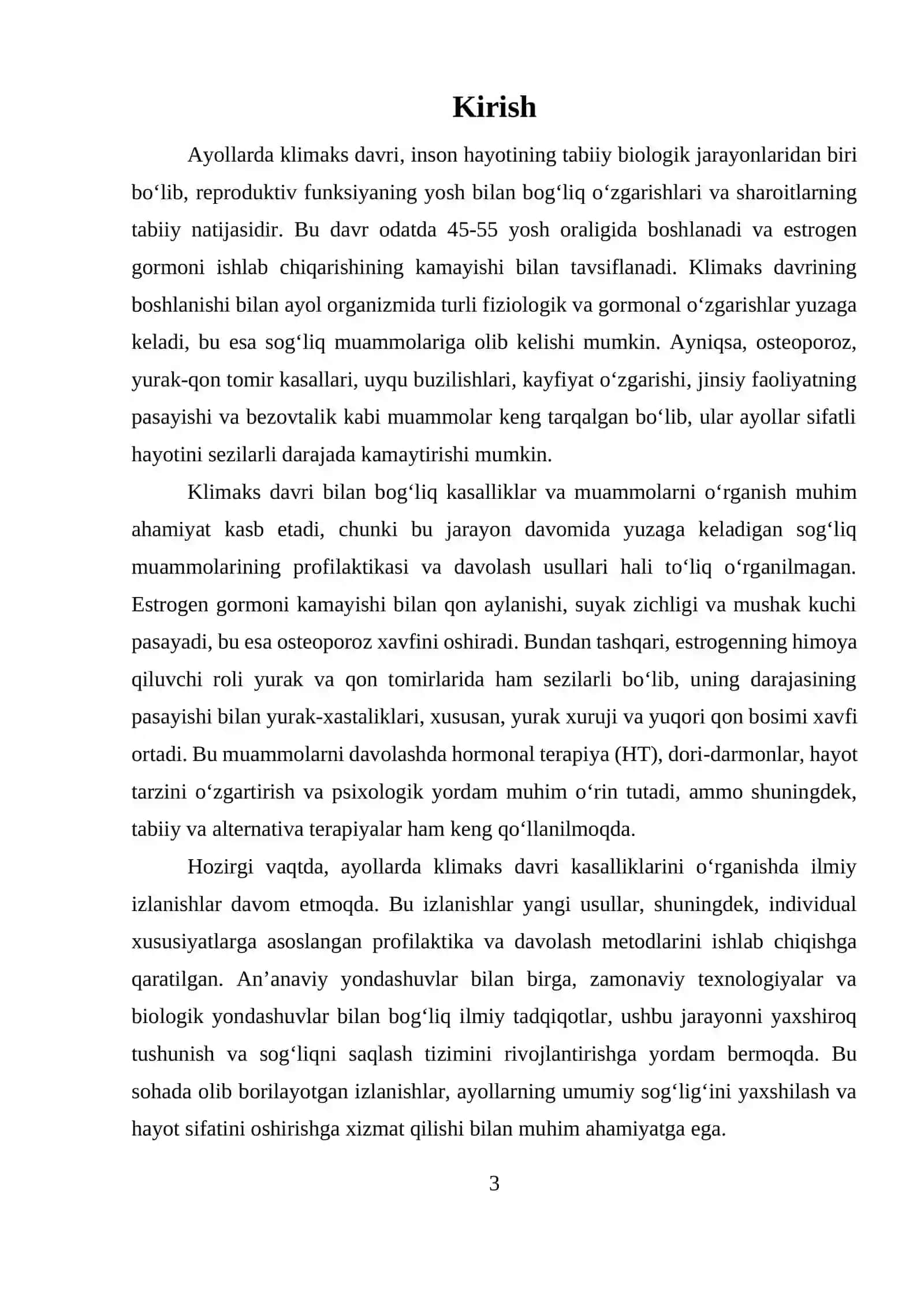 AYOLARDA KLIMAKS DAVRI KASALLIKLARI 3