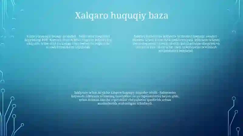 Inkluziv Ta'Limning Huquqiy Asoslarini Xalqaro Hujjatlarda Tahlil Qilish 3