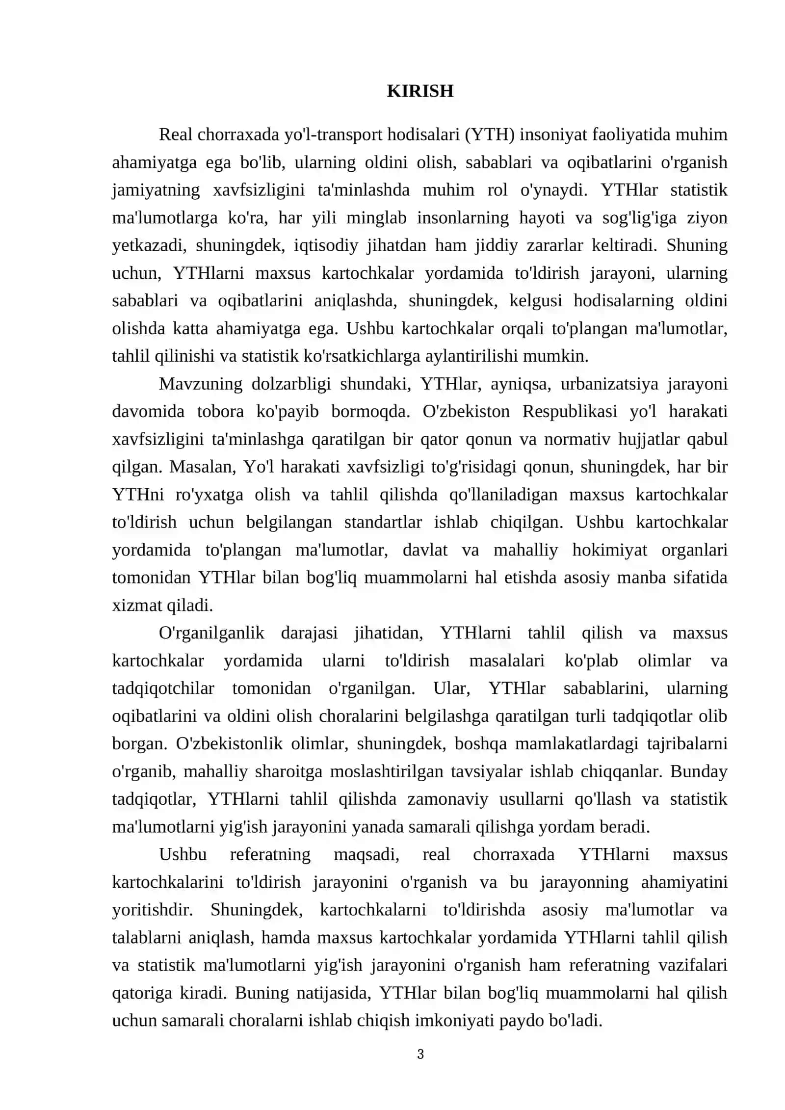 Real chorraxada YTHlarni maxsus kartochkalarini toʻldirish 3