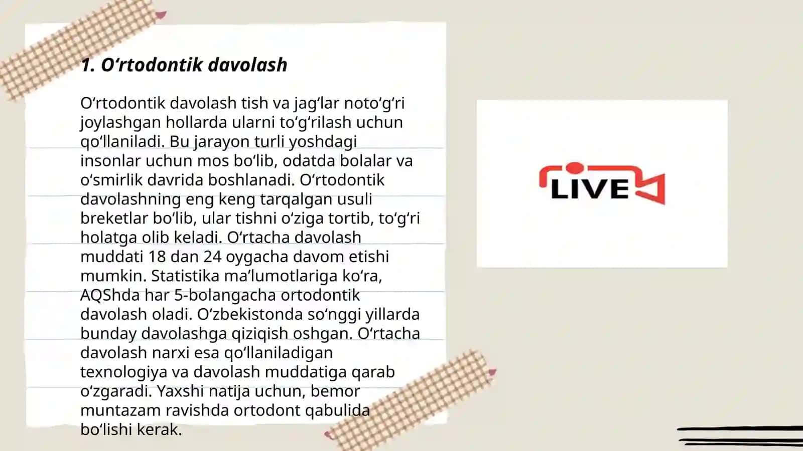 Stomatologik tibbiy yordam va vazifalari 3