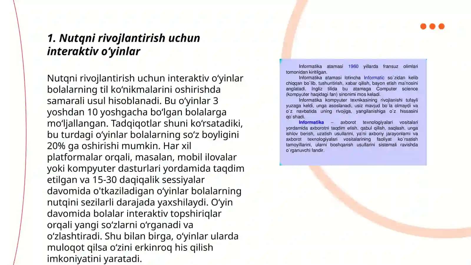 4-sinf ona tili darsligi mavzularini yangi innovatsion texnologiyalarni qoʻllagan holda metodlar ishlab chiqish 3