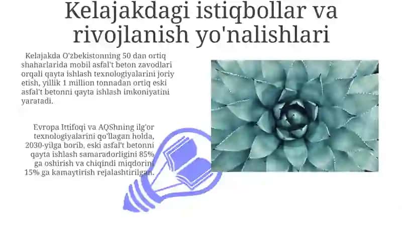 Eski Asfaltbetonning Asfaltbeton Zavodida Qayta Ishlanishi 3