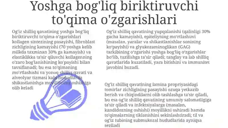 Yoshga bog'liq shilliq qavatining yoshgadoir xususiyatlari 3