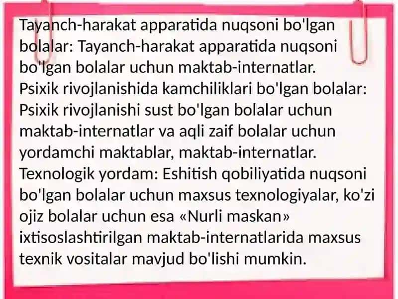 Alohida muhtoj bolalar ta'limi 3
