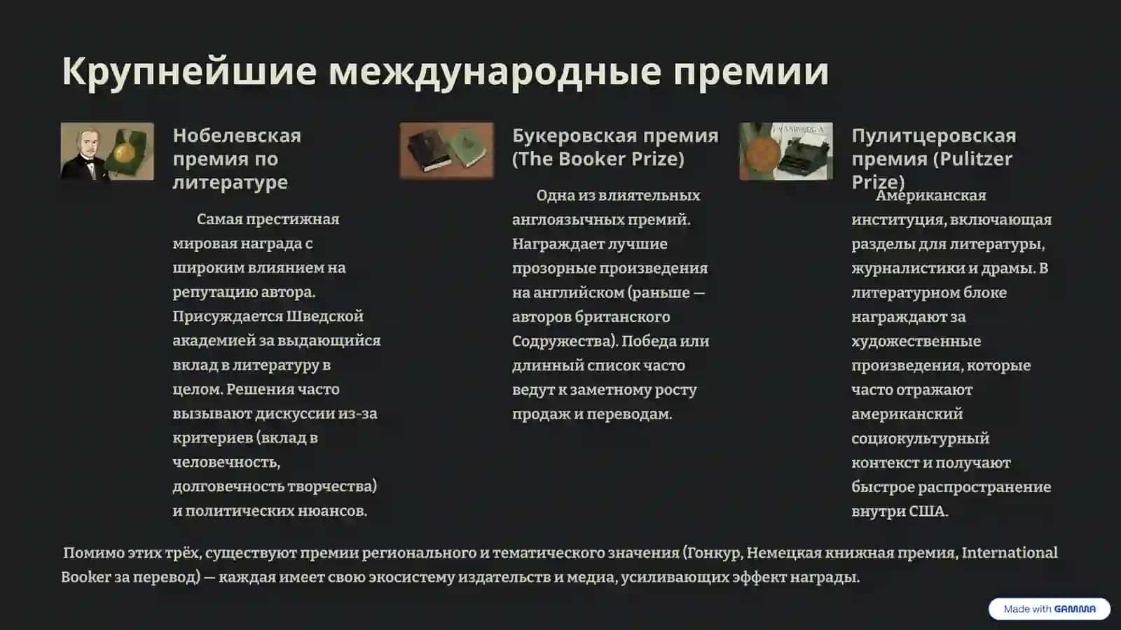 Современные литературные премии Путеводитель для читателя и писателя 3