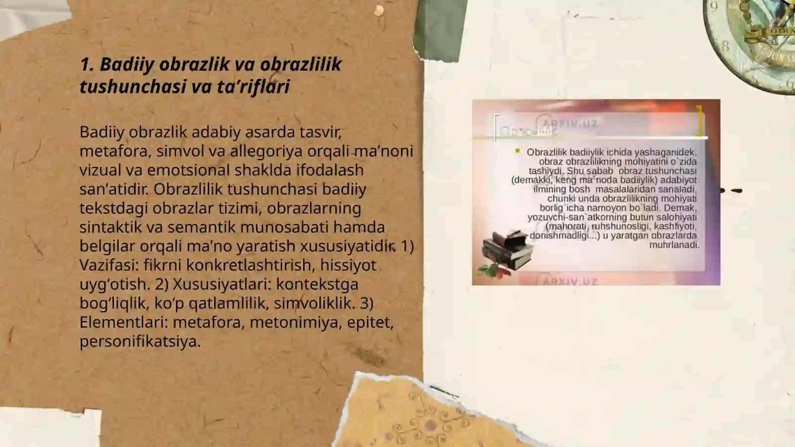Badiiy obrazlik va obrazlilik 3