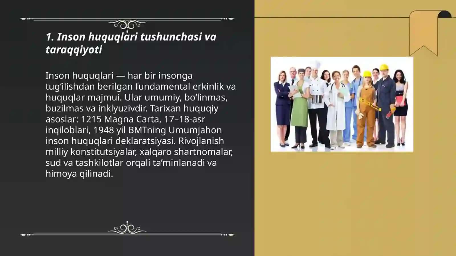 Inson huguglari va fugaro huqualari, erkinlik, majburiyat tushunchalari 3