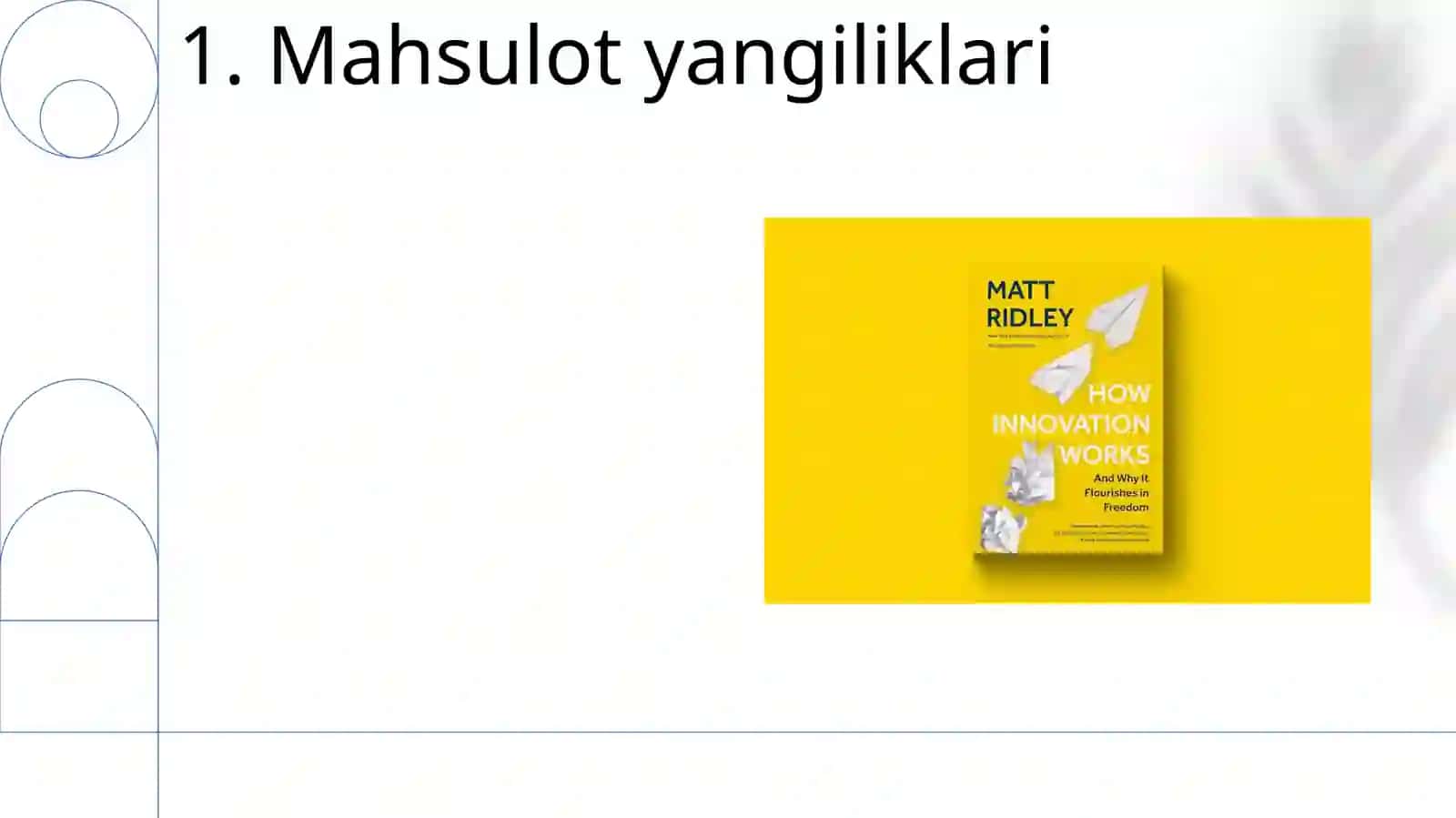 Innovatsiyalar turlari 3