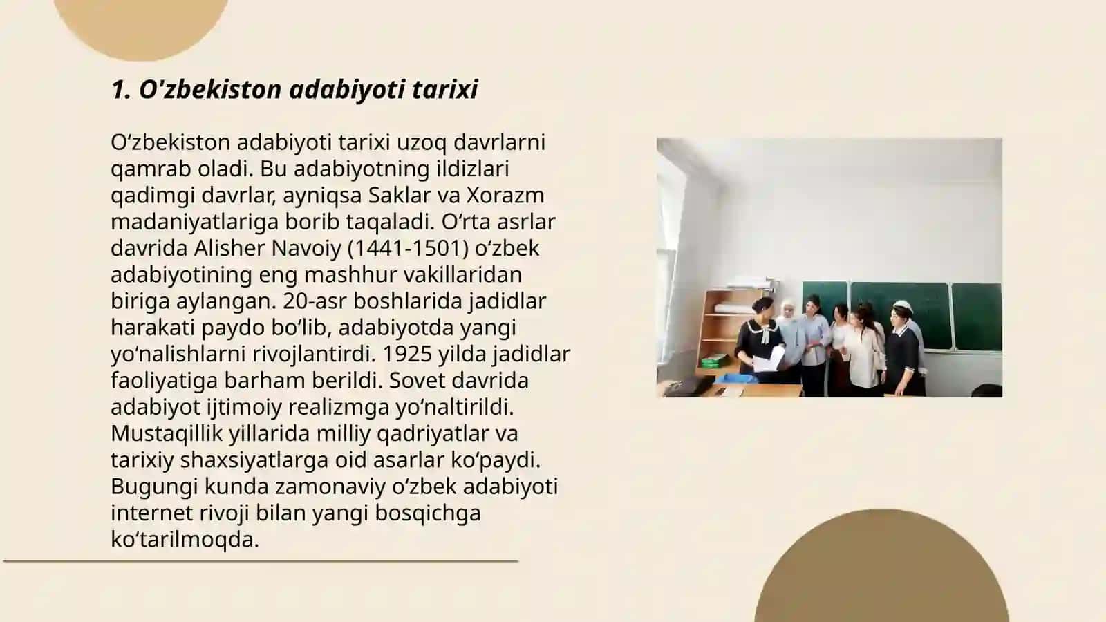 O'zbek tili adabiyoti yo'nalishi 24.3 guruh talabalari ishtirokidagi Chirchiq shahar 12-maktabidagi amaliyoti 3