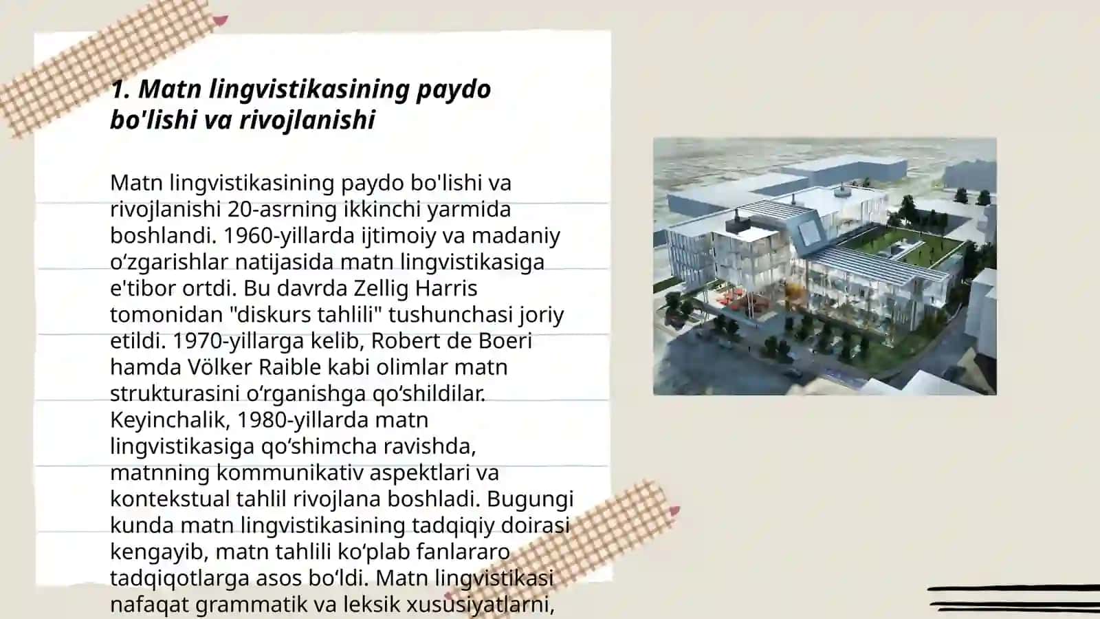Matn lingvistikasi fanining yuzaga kelishi 3