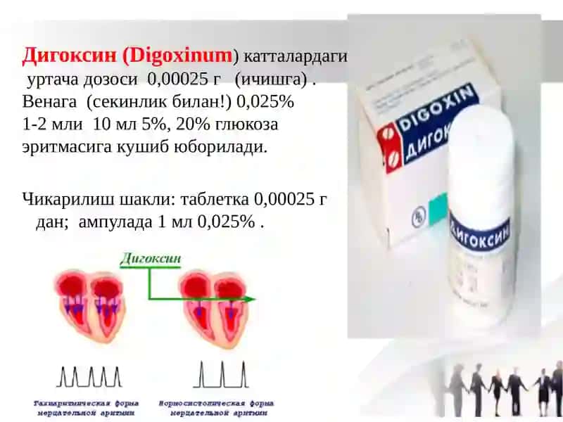 Tarkibida yurak glikozidlari saqlagan dori vositalari 3