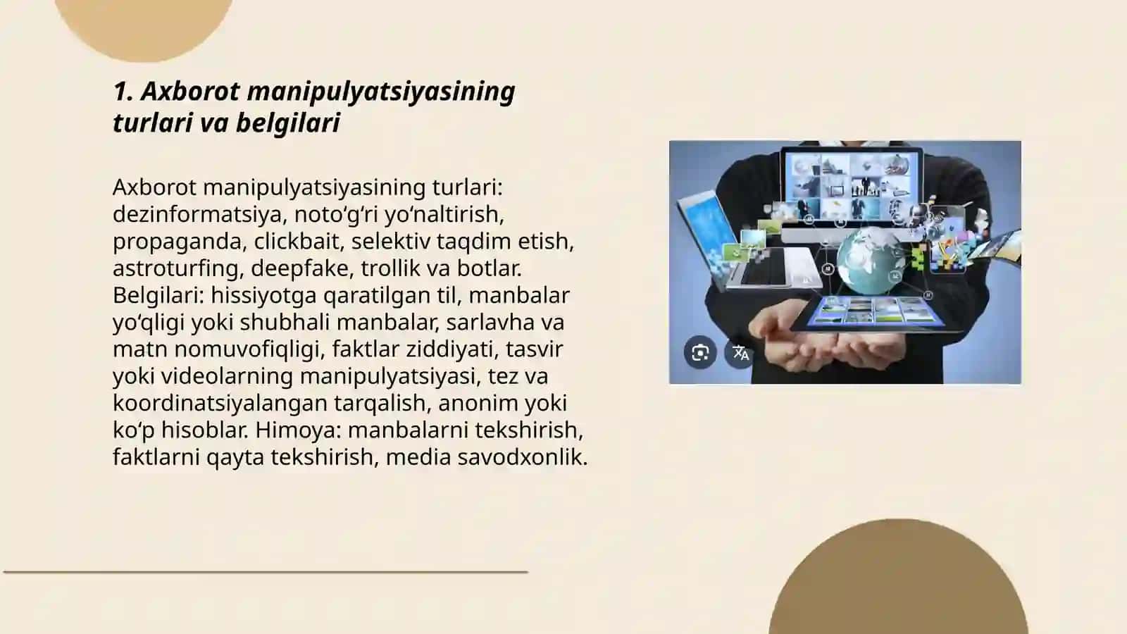 Zamonaviy media muhitda axborot manipulatsiyasidan himoyalanish 3