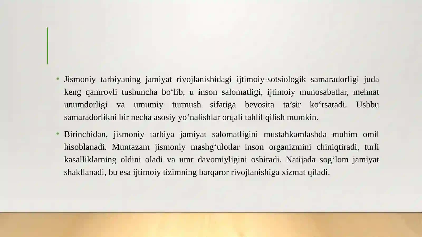 Jismoniy tarbiyaning jamiyat rivojlanishidagi ijtimoiy-sotsiologik samaradorligi 3