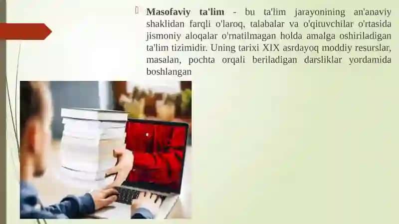 Ta’limda masofaviy ta’lim axborot texnologiyalarini qo‘llash 3
