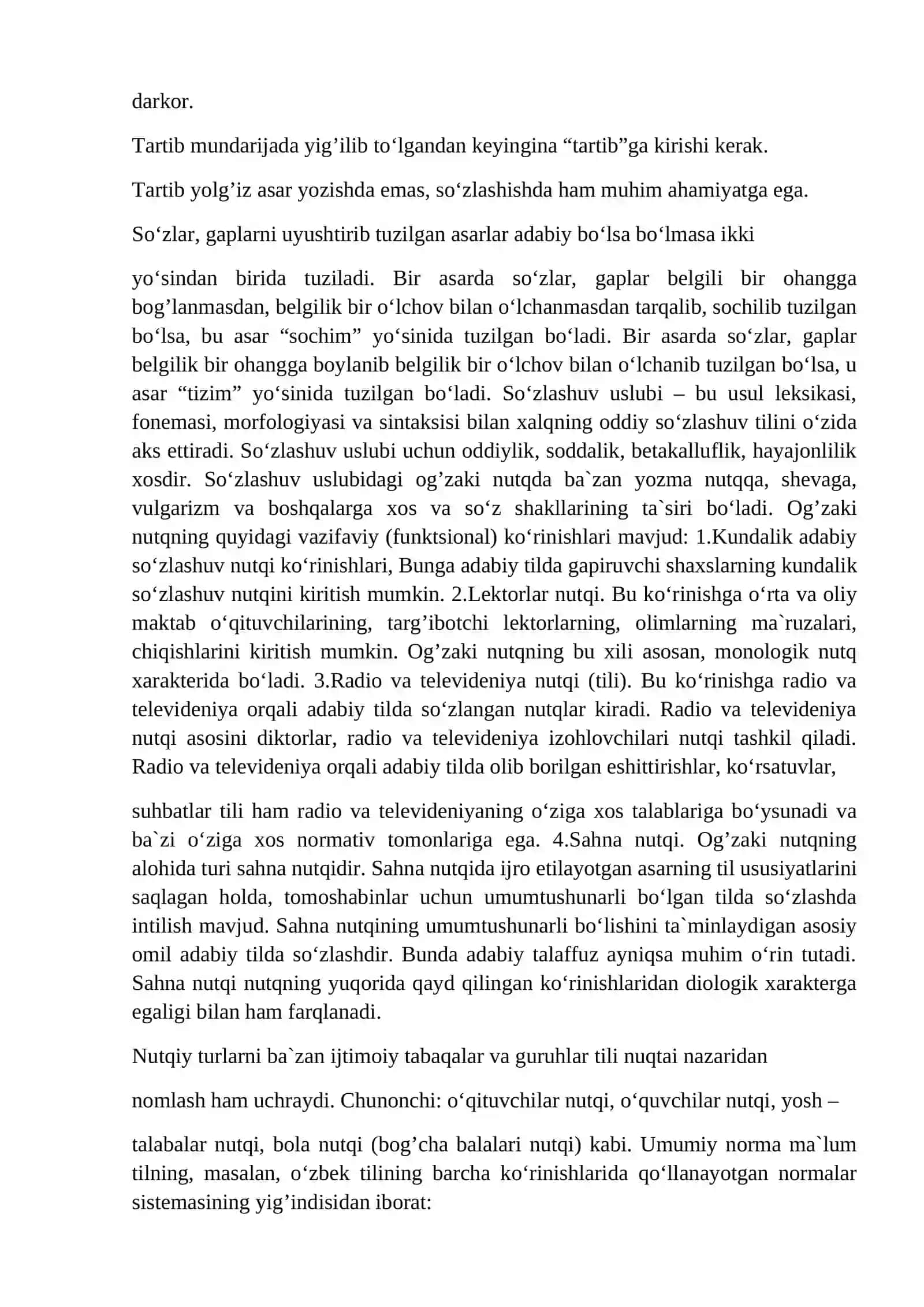 Ma`ruza № 4. Nutqning kommunikativ (aloqaviy) sifatlari 3
