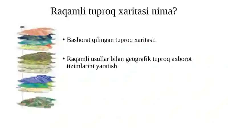RAQAMLI TUPROQ KARTOGRAFIYASI 3