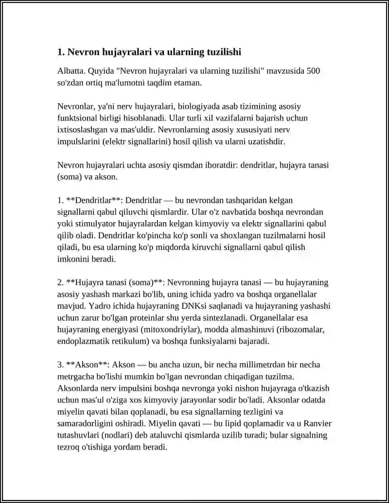 Markaziy va periferik nerv tizimi biokimyosi 3