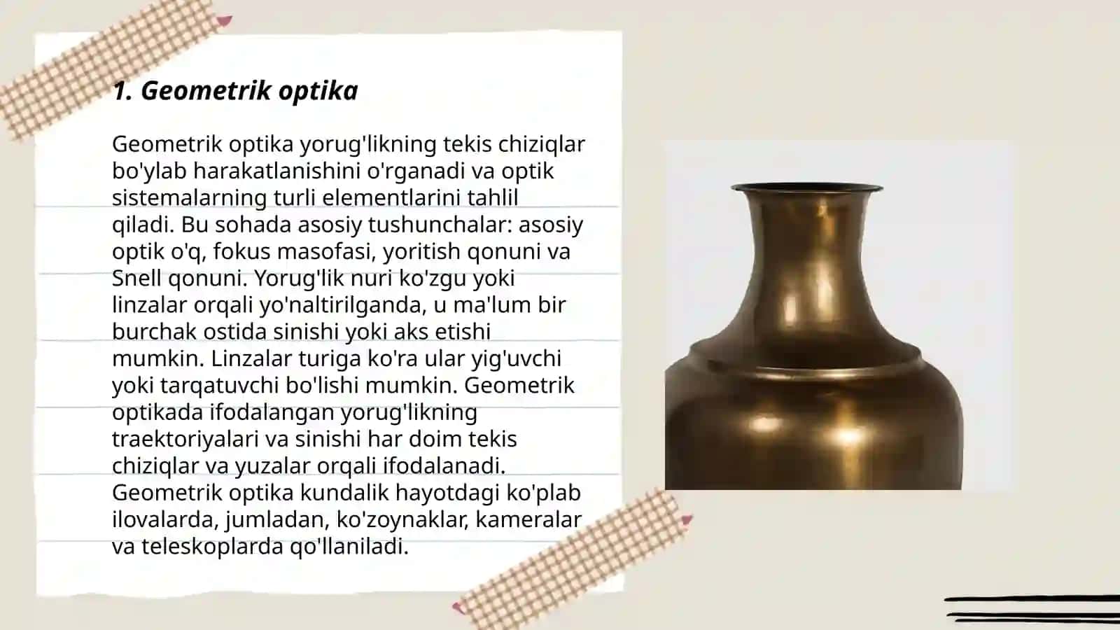 Geometrik optika 3