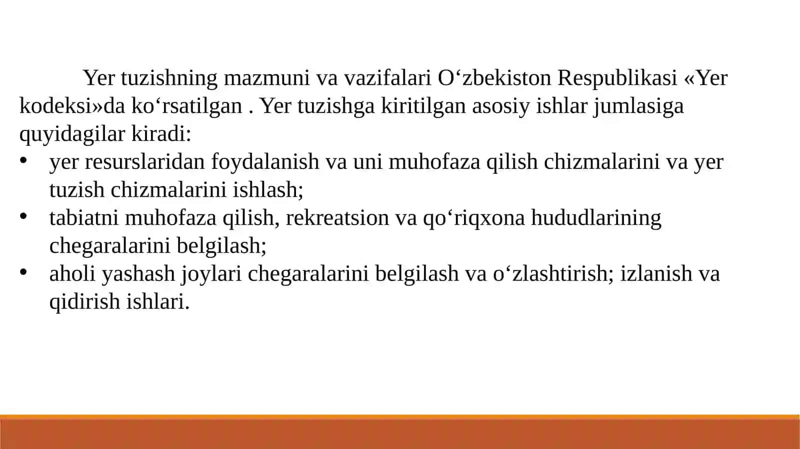 Yer tuzishning mazmuni va vazifalari 3
