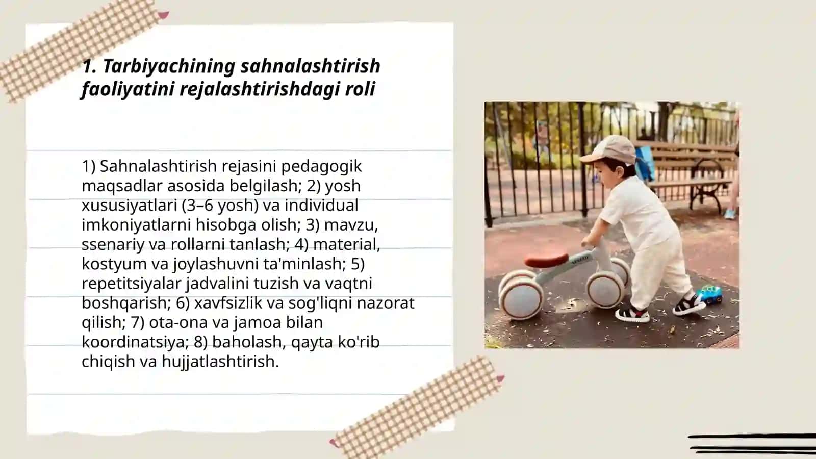 Maktabgacha ta'lim tashkilotida sahnalashtirish faoliyati tashkil qilishda tarbiyachining roli 3