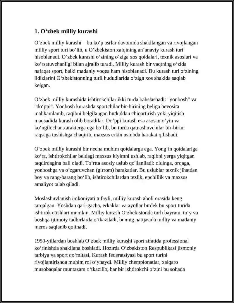 Oʻzbek milliy kurashi 3