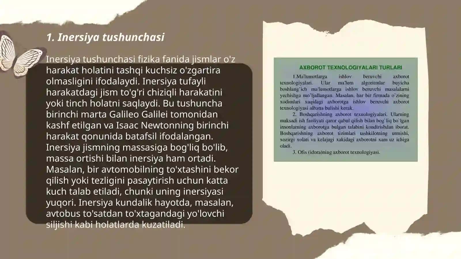 Inersiya kuchlari 3