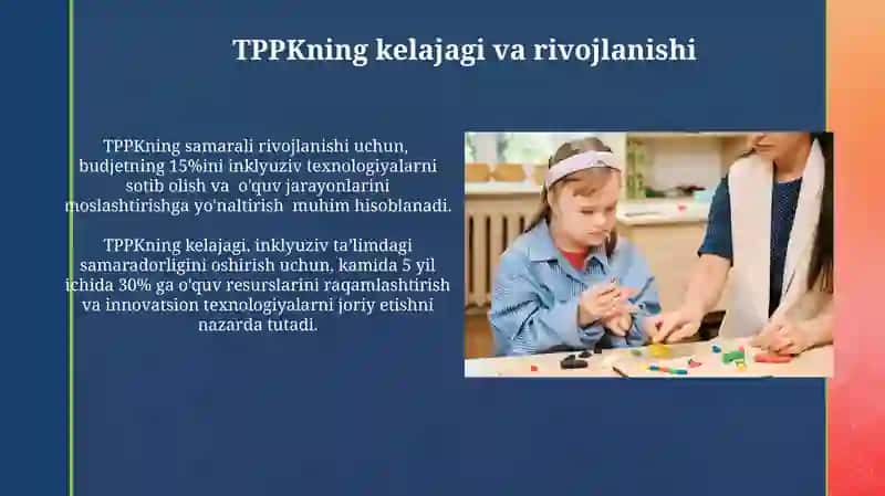Imkoniyati cheklangan bolalarni inklyuzib ta'limga jalb etishda TPPKning roli 3