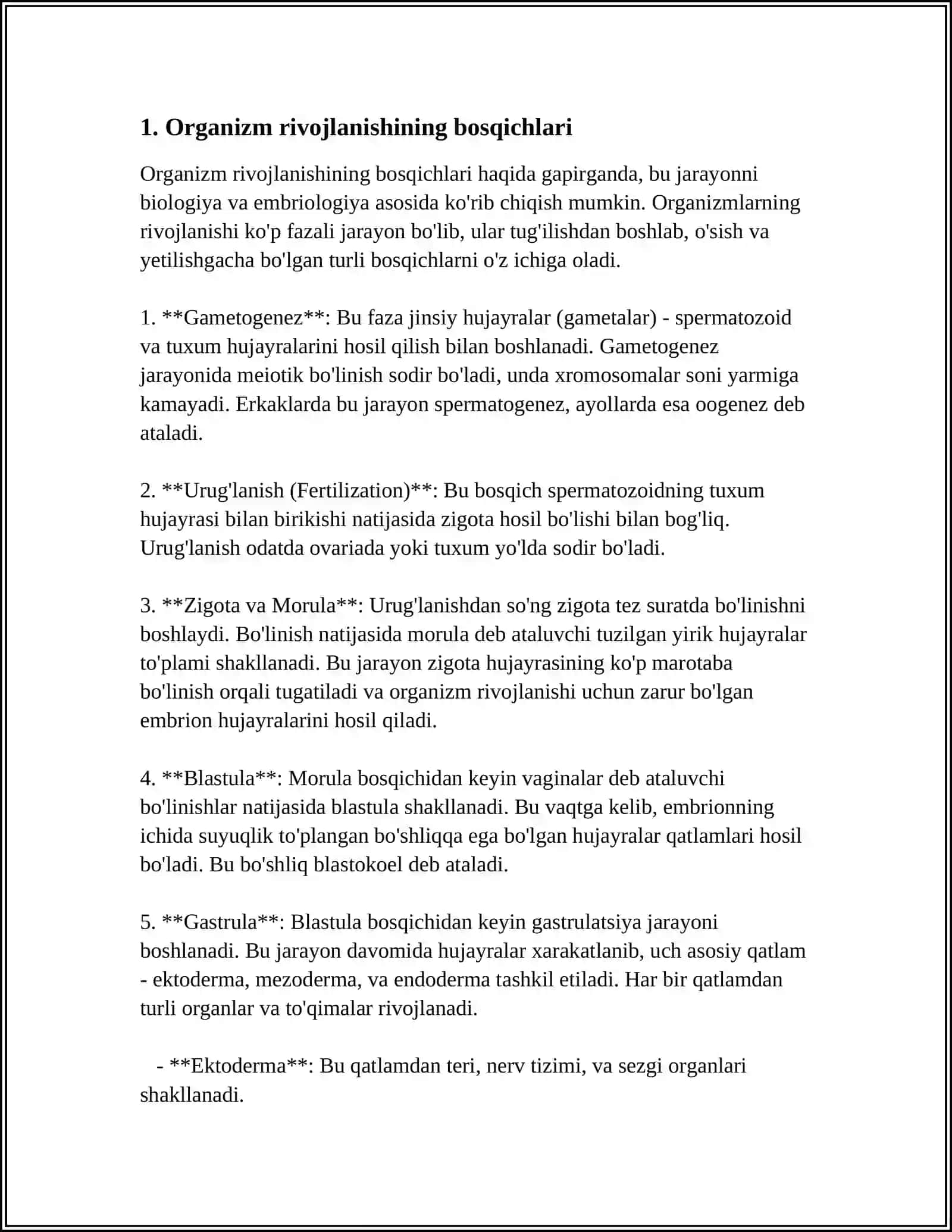 ONGNING ONTOGINETIK TARAQQIYOTI 3
