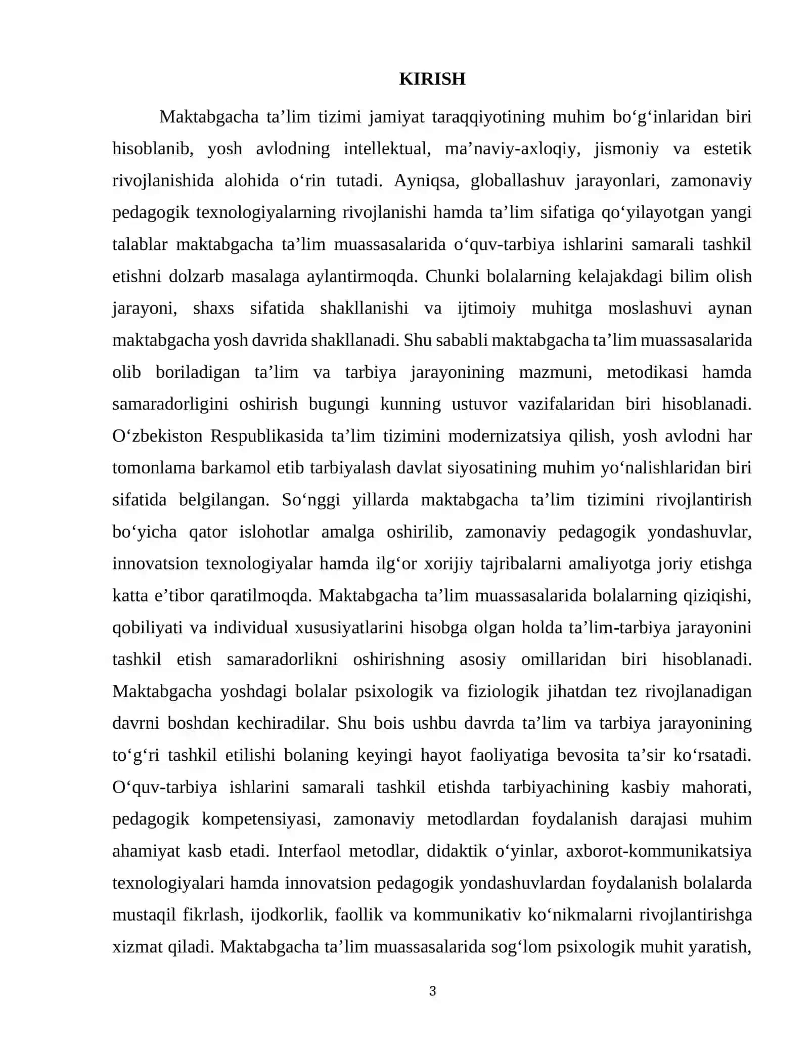 Maktabgacha ta'lim muassasalarida o'quv tarbiya ishlarini samaradorligini oshirish 3