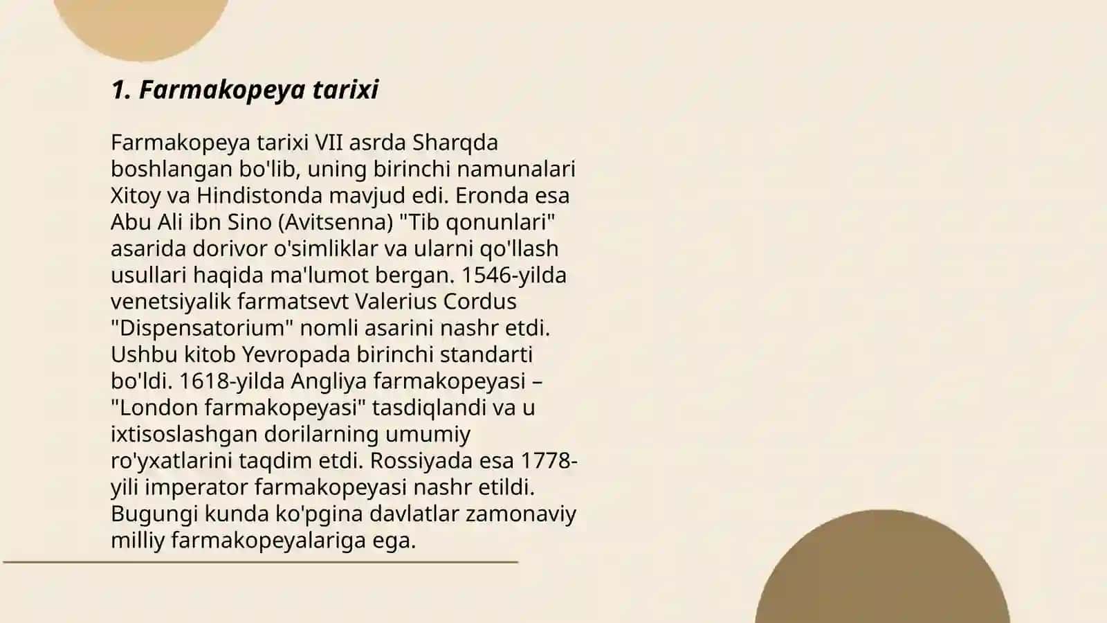 Farmakopeya haqida tushuncha 3
