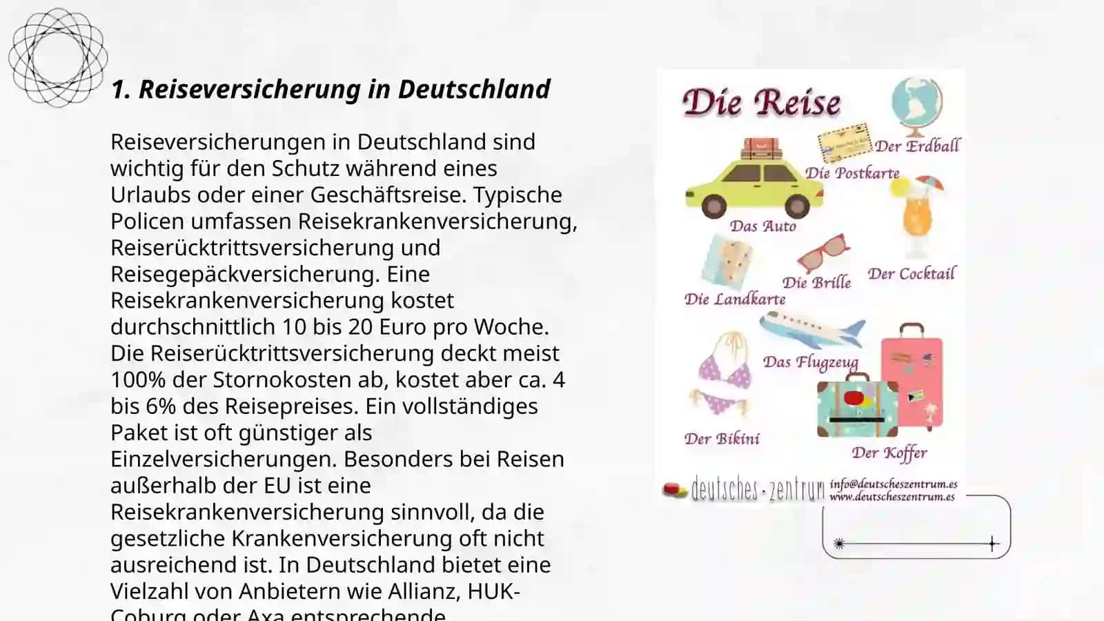 Reiseversicherung in Deutschland 3