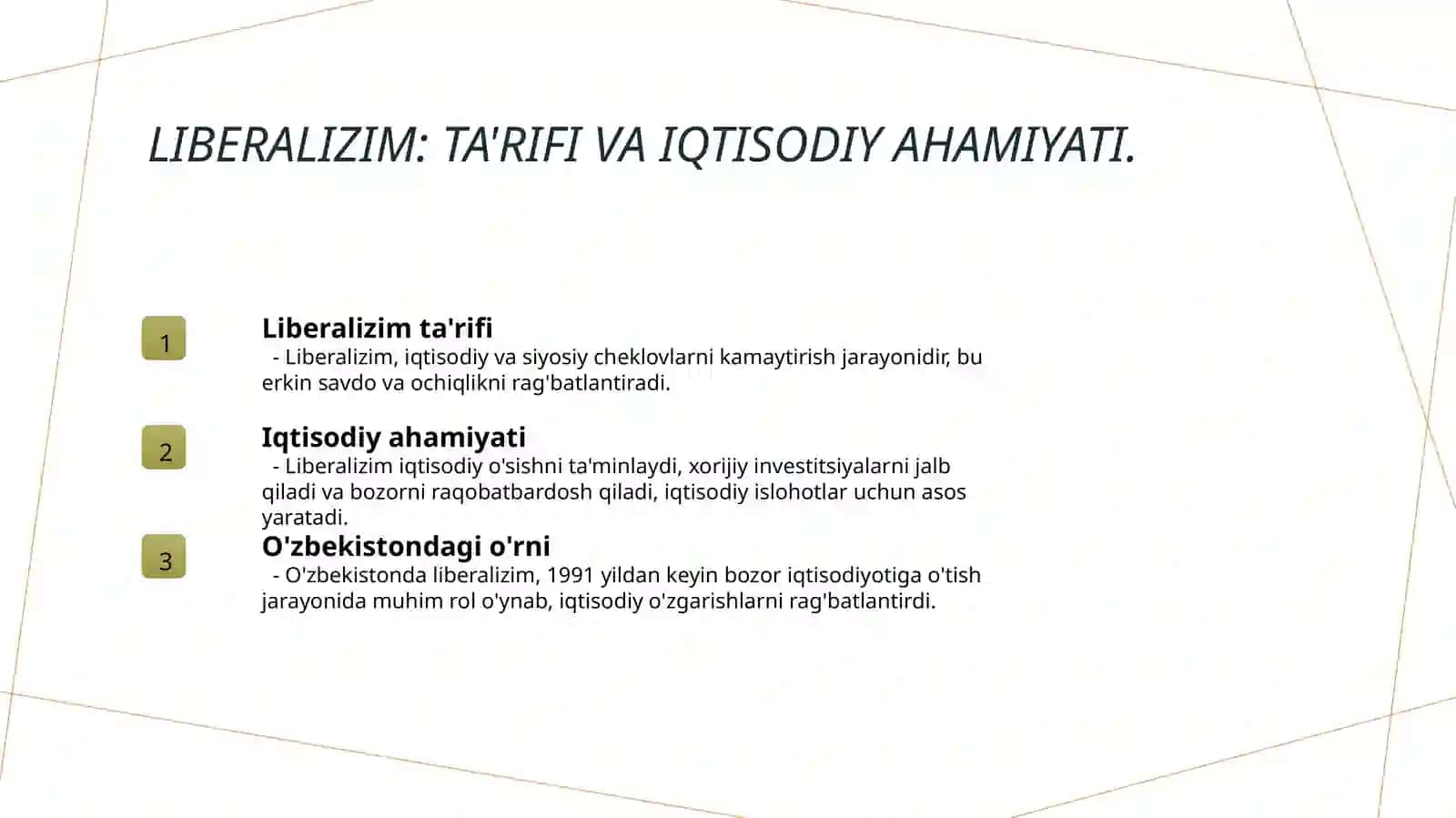 Liberalizim 3