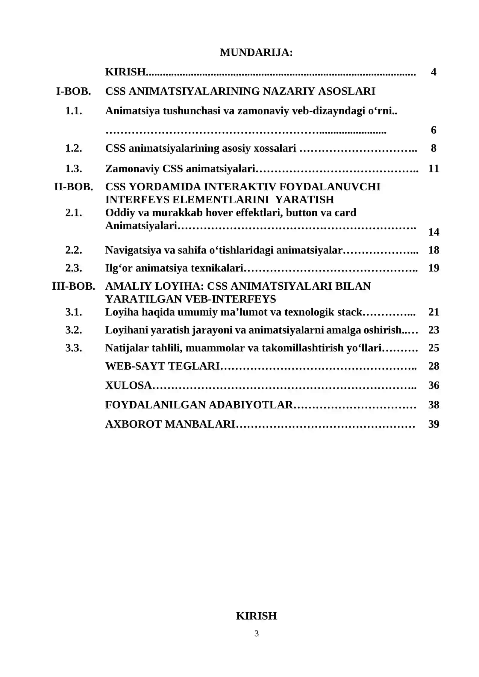 CSS ANIMATSIYALARI ORQALI FOYDALANUVCHI INTERFEYSINI BOYITISH 3