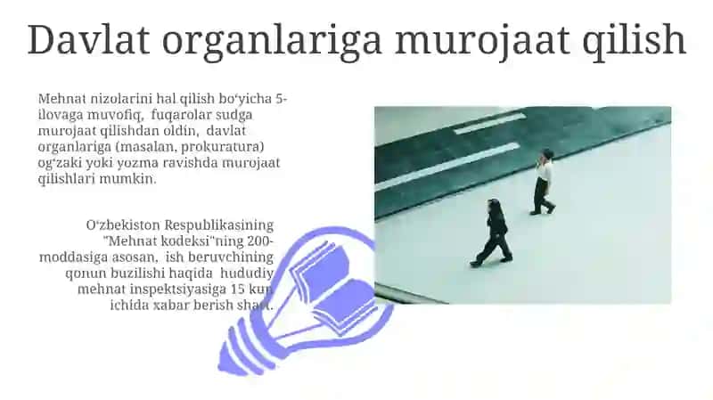 Mehnat huquqlarini oʼzi himoya qilishi 3