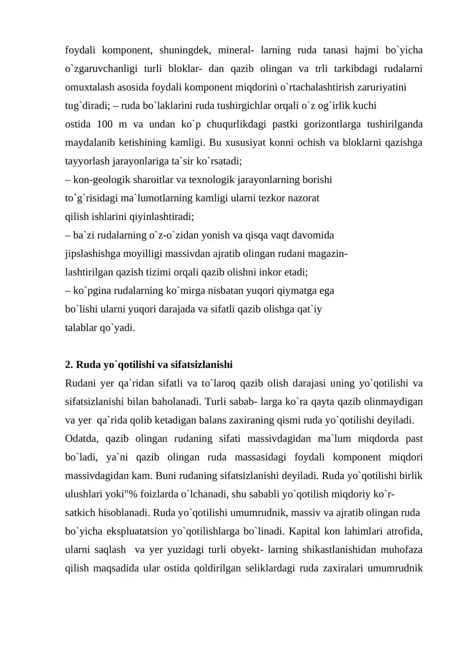 Ruda konlarini ochish usullari 3