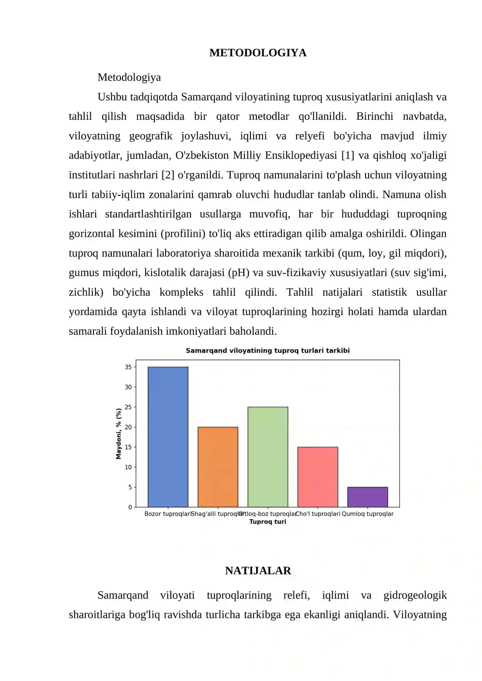 SAMARQAND VILOYATI HAQIDA VA UNING TUPROQLARI 3