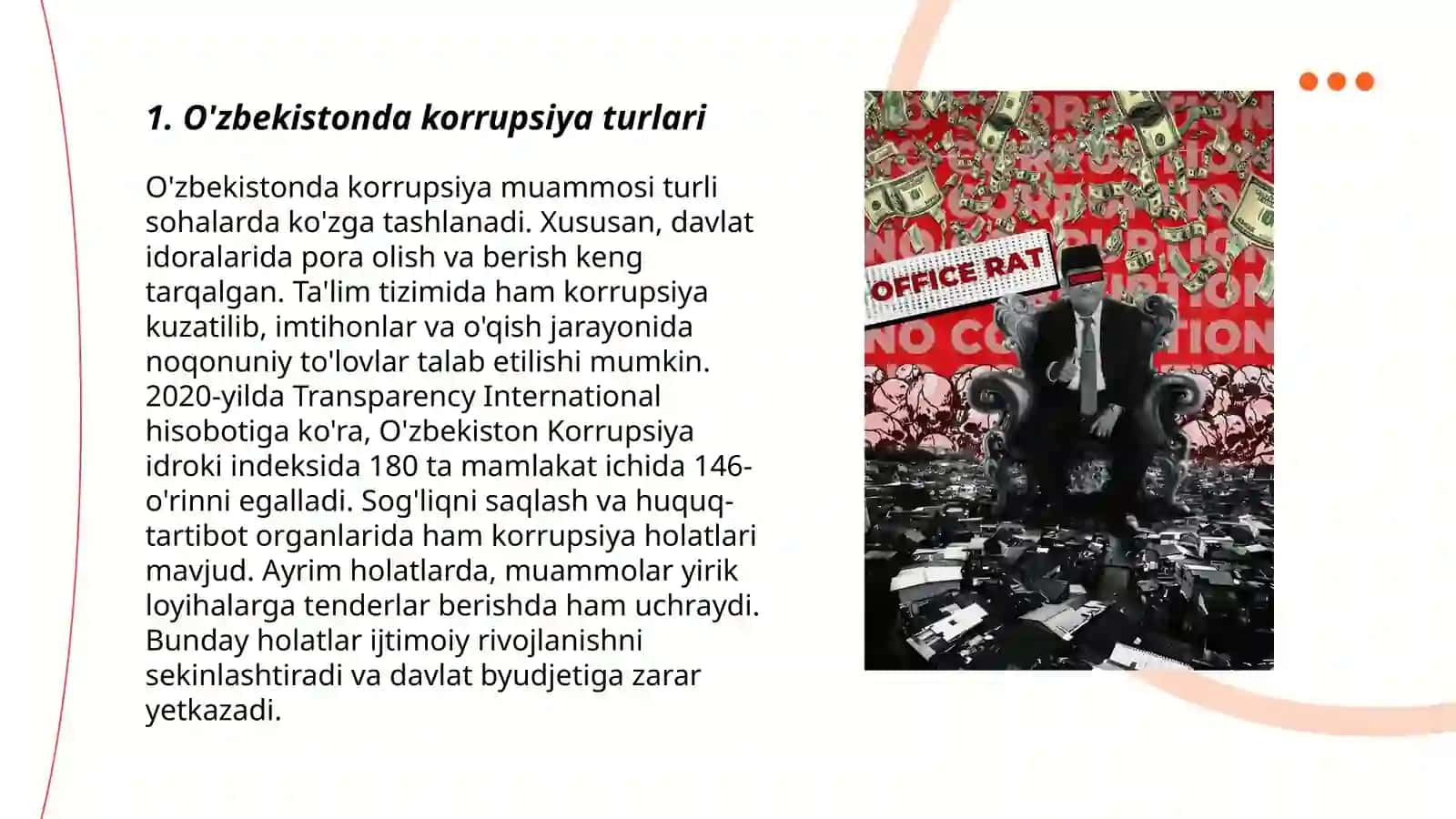 O'zbekistonda korrupsiyaga qarshi kurashish 3