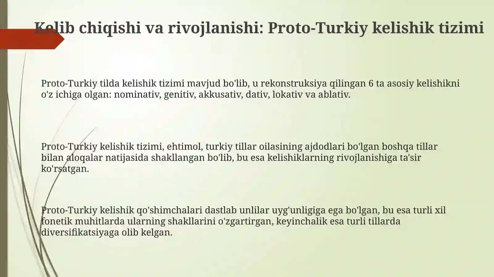 Turkiy tillarda kelishiklarning tarixiy variantlari 3