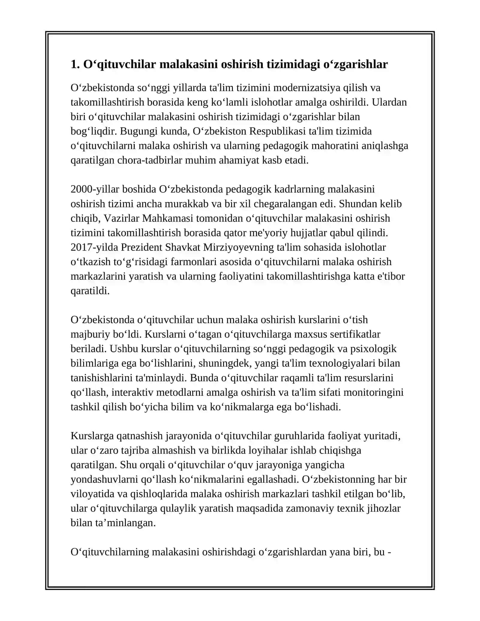 TALIM TIZIMISAGI OʻZGARISHLAR 3