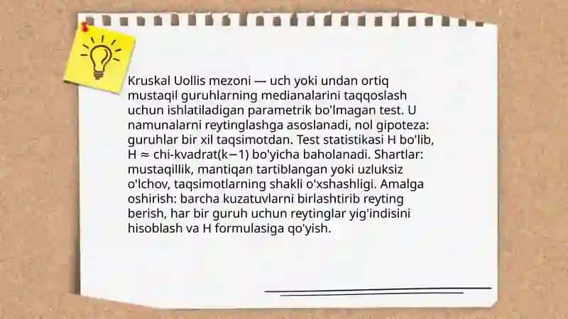 Kruskal Uollis Mezoni 3