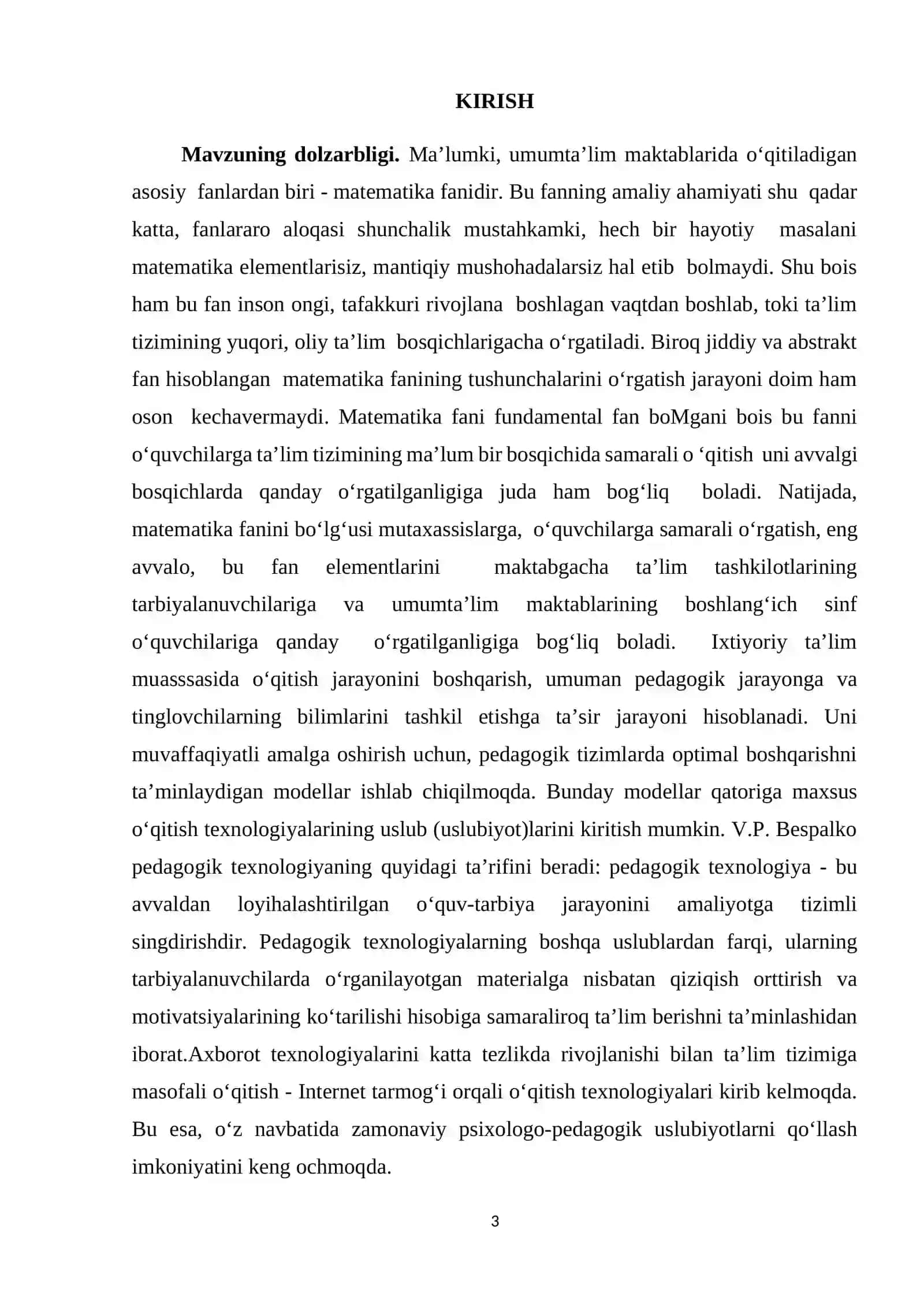 MATEMATIK TAFFAKURLARNI SHAKLLANTIRISH NAZARIYASI VA TEXNOLOGIYALARI 3