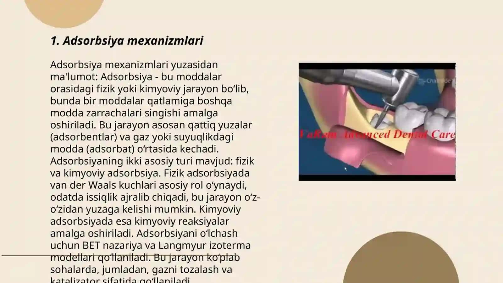 Sorpsiya va ekstratsiya 3