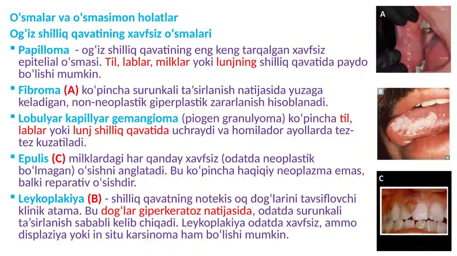 HAZM TIZIMI PATOLOGIYALAR 3