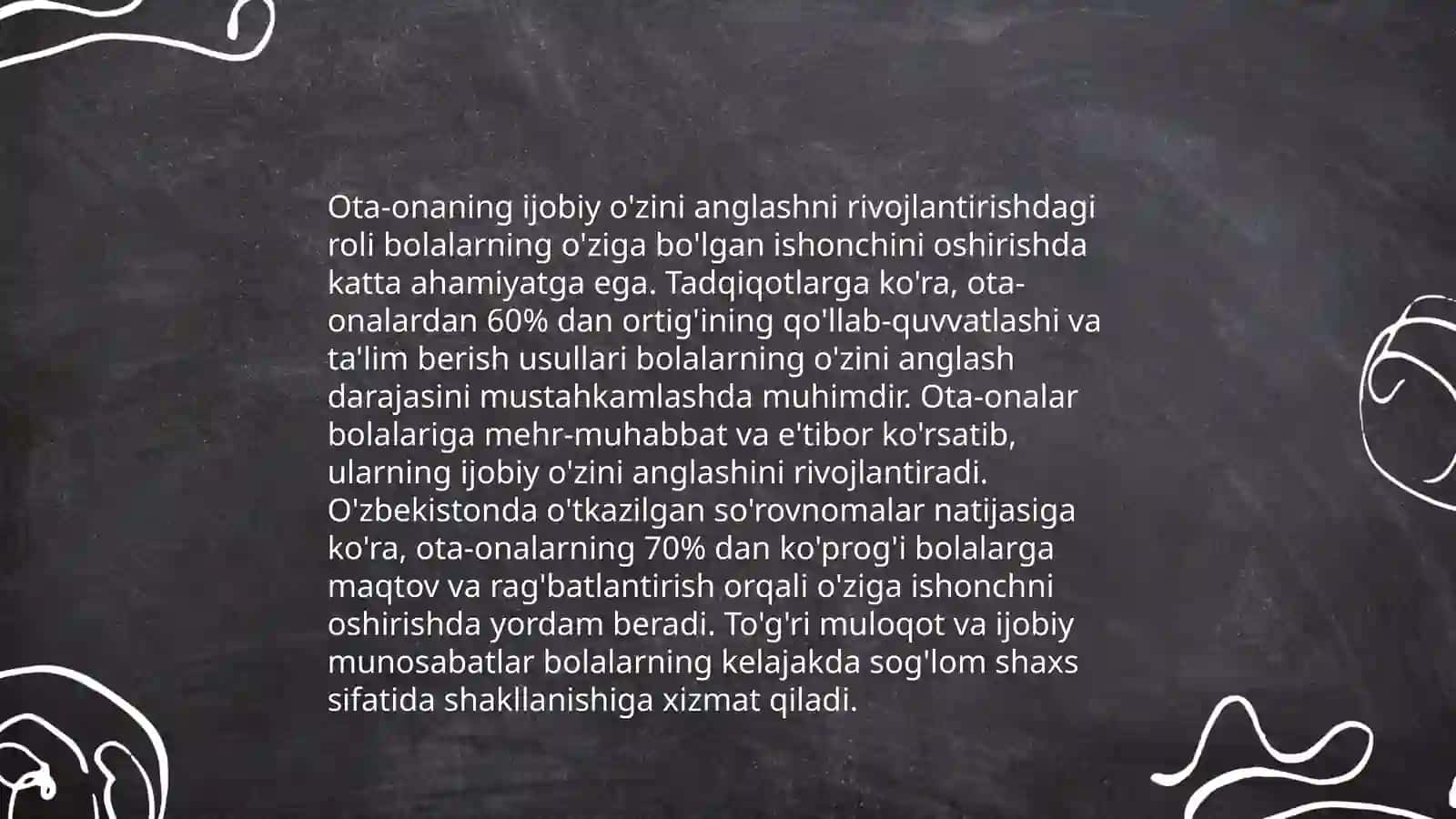 Ijobiy ozini Ozi anglashni targib qilishda ota onaning roli 3