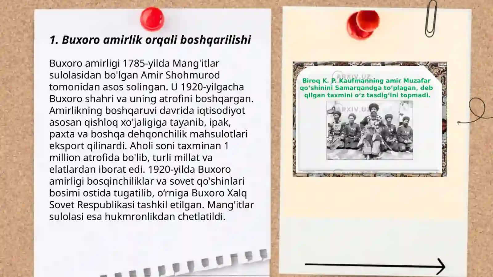 Buxoro amirligining ag`darilishi. Buxoro Xalq Sovet Respublikasi tashkil etilishi 3