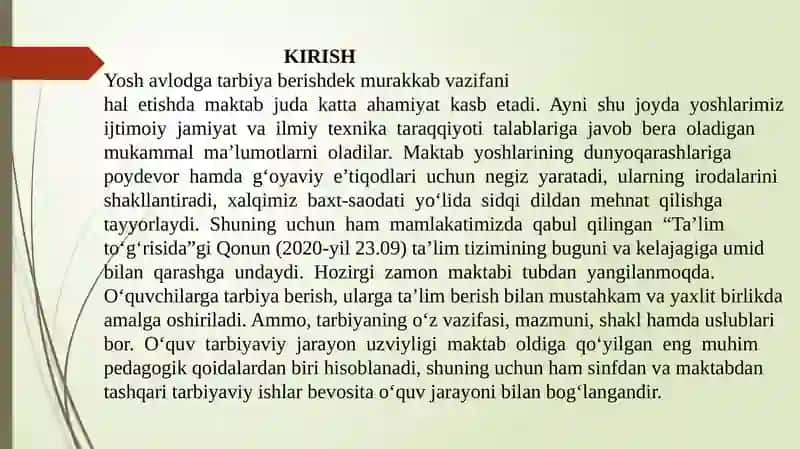 Shaxstarbiyasida Atrof muhitga Bolgan Ongli Munosabatni Shakllantirish 3